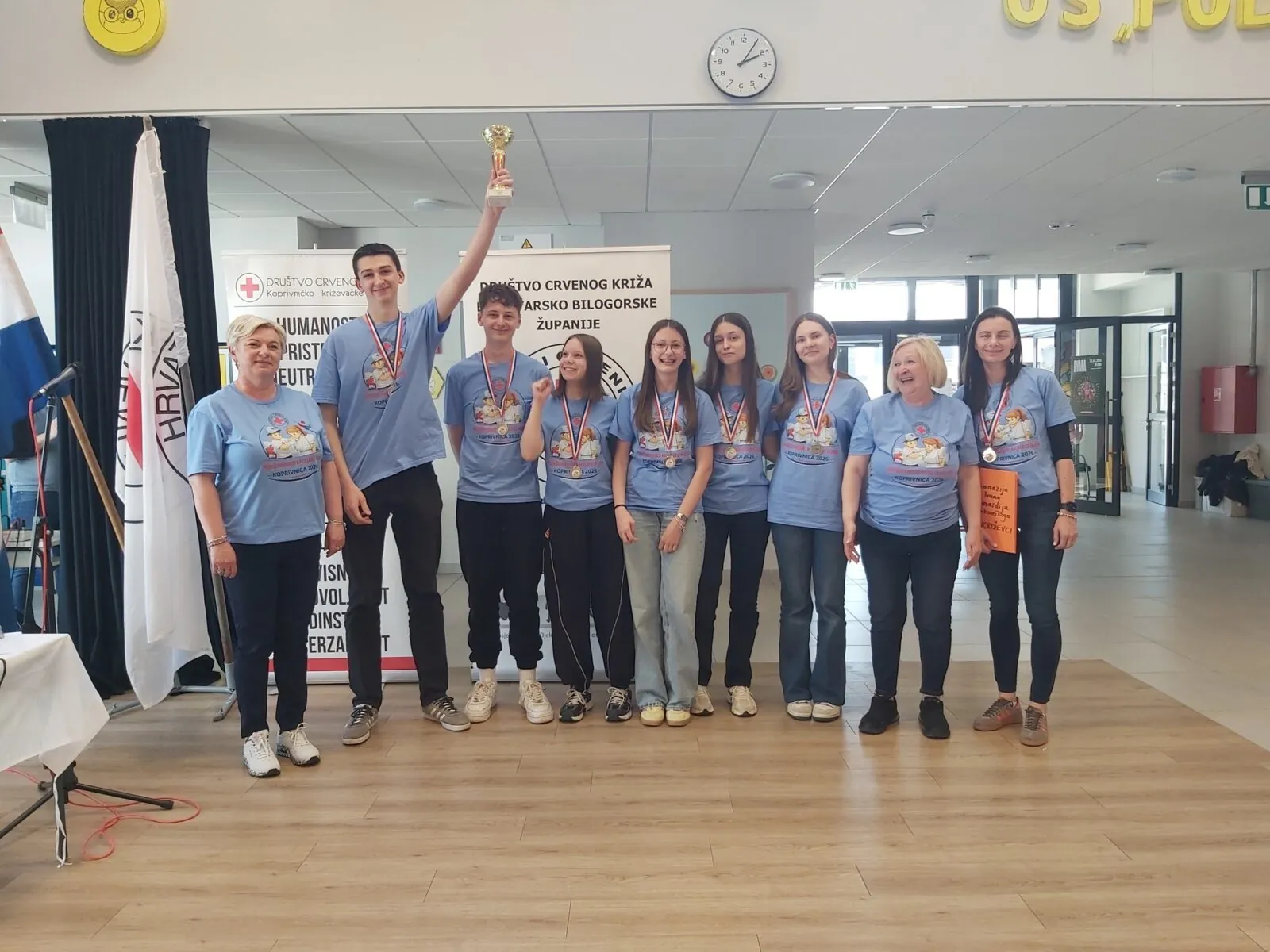 Međužupanijsko natjecanje mladih Hrvatskog Crvenog križa - Crveni križ - Križevci 
