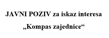 JAVNI POZIV za uključivanje u projekt “Kompas zajednice” - Crveni križ - Križevci 