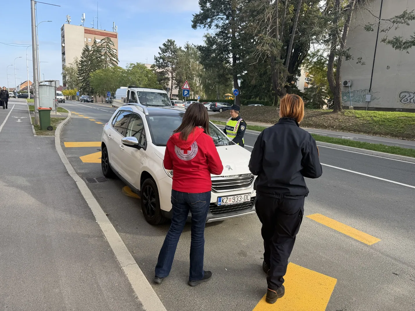 Edukaciju o sigurnosti pješaka i starijih osoba u prometu te pružanju prve pomoći - Crveni križ - Križevci 